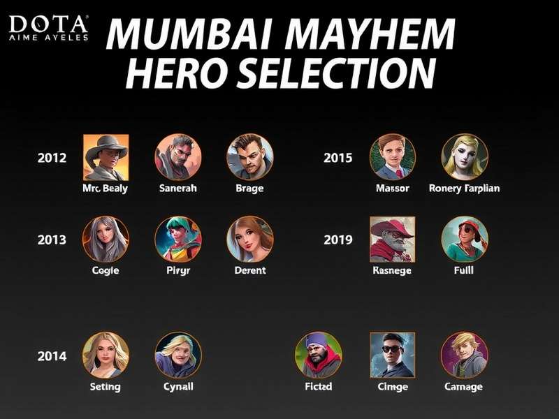 Mumbai Mayhem Dota Hero Selection